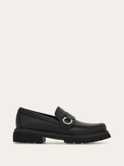 Loafer with Gancini ornament - Men