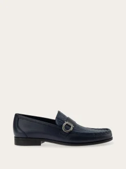 Loafer with Gancini ornament - Men