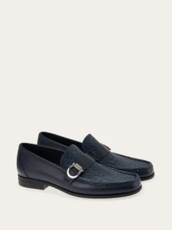 Loafer with Gancini ornament - Men