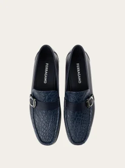 Loafer with Gancini ornament - Men
