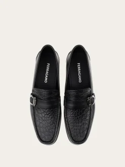 Loafer with Gancini ornament - Men
