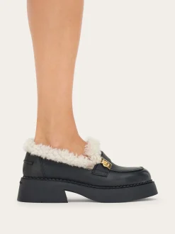 Loafer with Hug buckle detail - Women