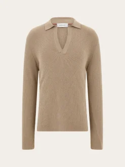 Long sleeve polo shirt - Men