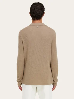 Long sleeve polo shirt - Men
