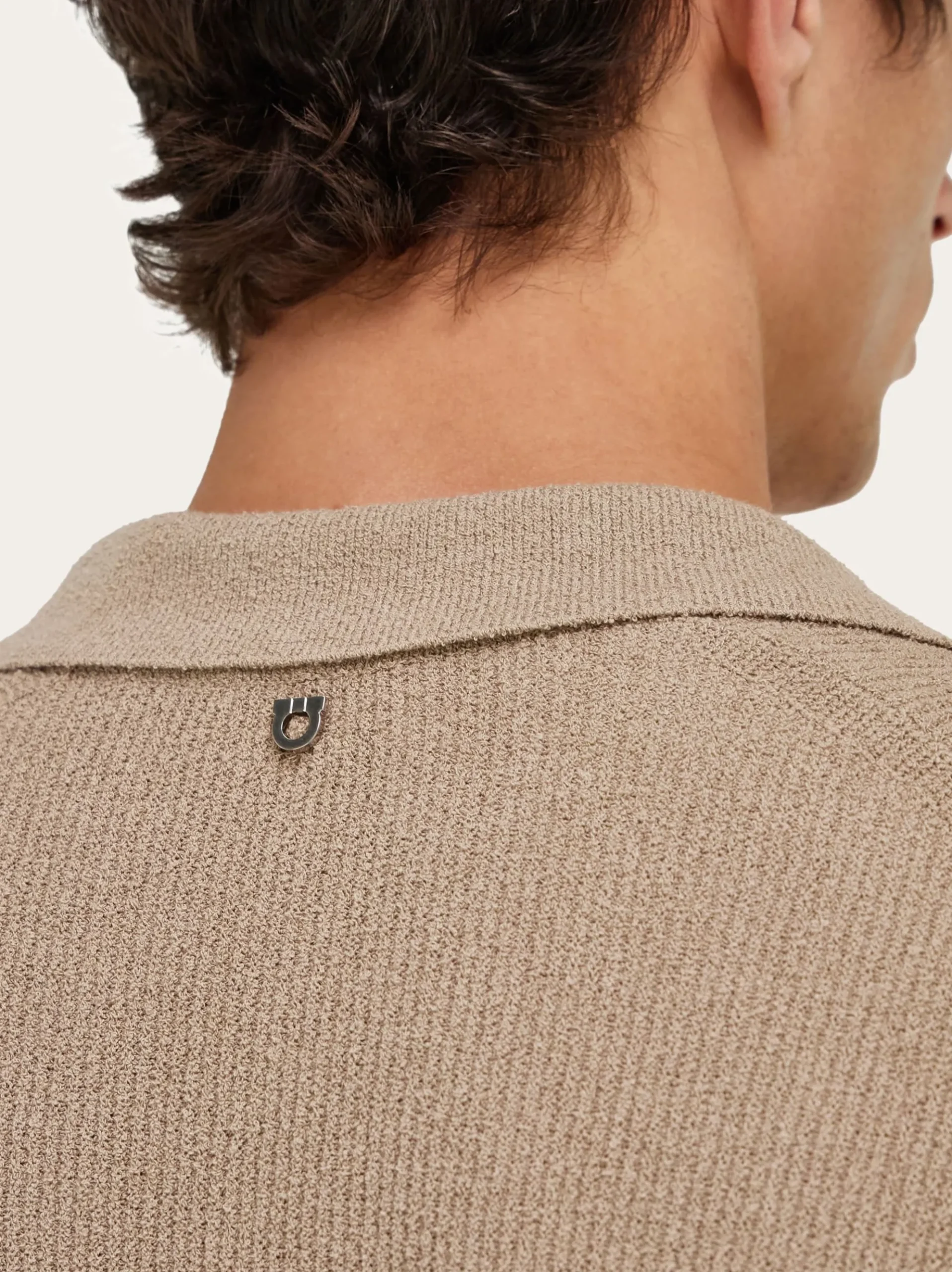 Long sleeve polo shirt - Men