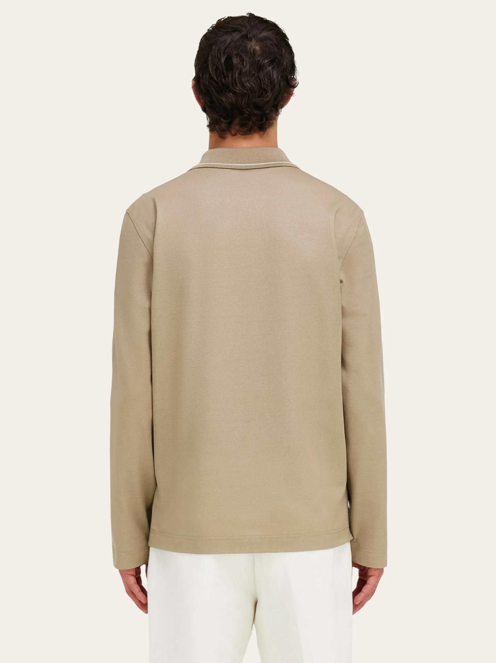 Long sleeved polo shirt - Men