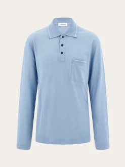 Long sleeved polo shirt - Men