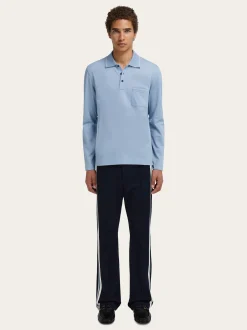 Long sleeved polo shirt - Men