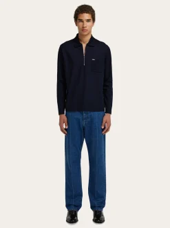 Long sleeved polo shirt - Men