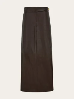 Longline nappa skirt - Women