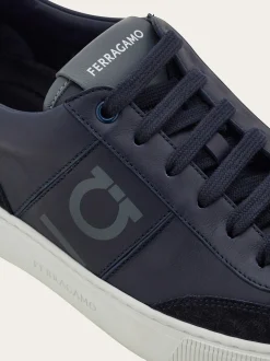 Low-top sneaker with Gancini detail - Men