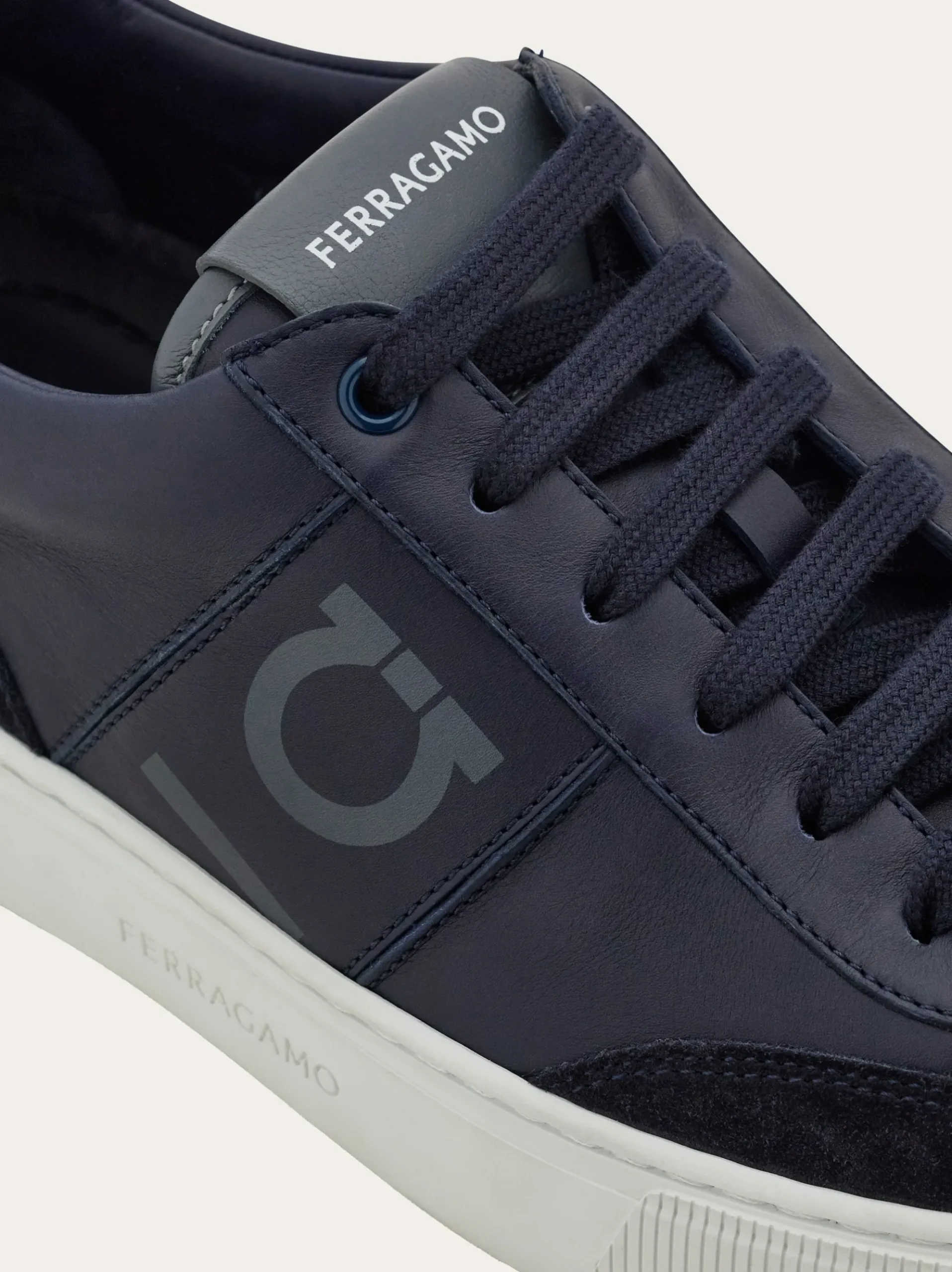 Low-top sneaker with Gancini detail - Men
