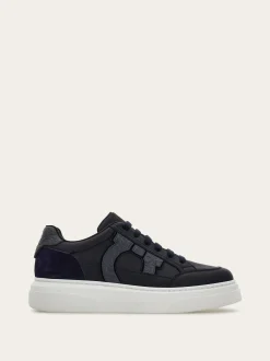 Low-top sneaker with Gancini detail - Men