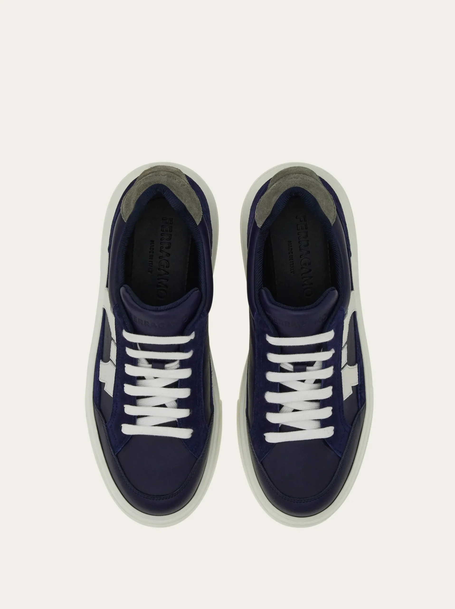 Low-top sneaker with Gancini detail - Men