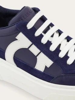 Low-top sneaker with Gancini detail - Men