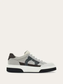 Low-top sneaker with Gancini detail - Men