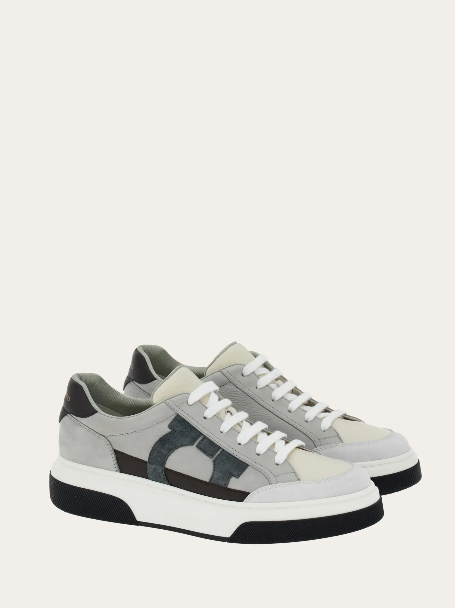 Low-top sneaker with Gancini detail - Men