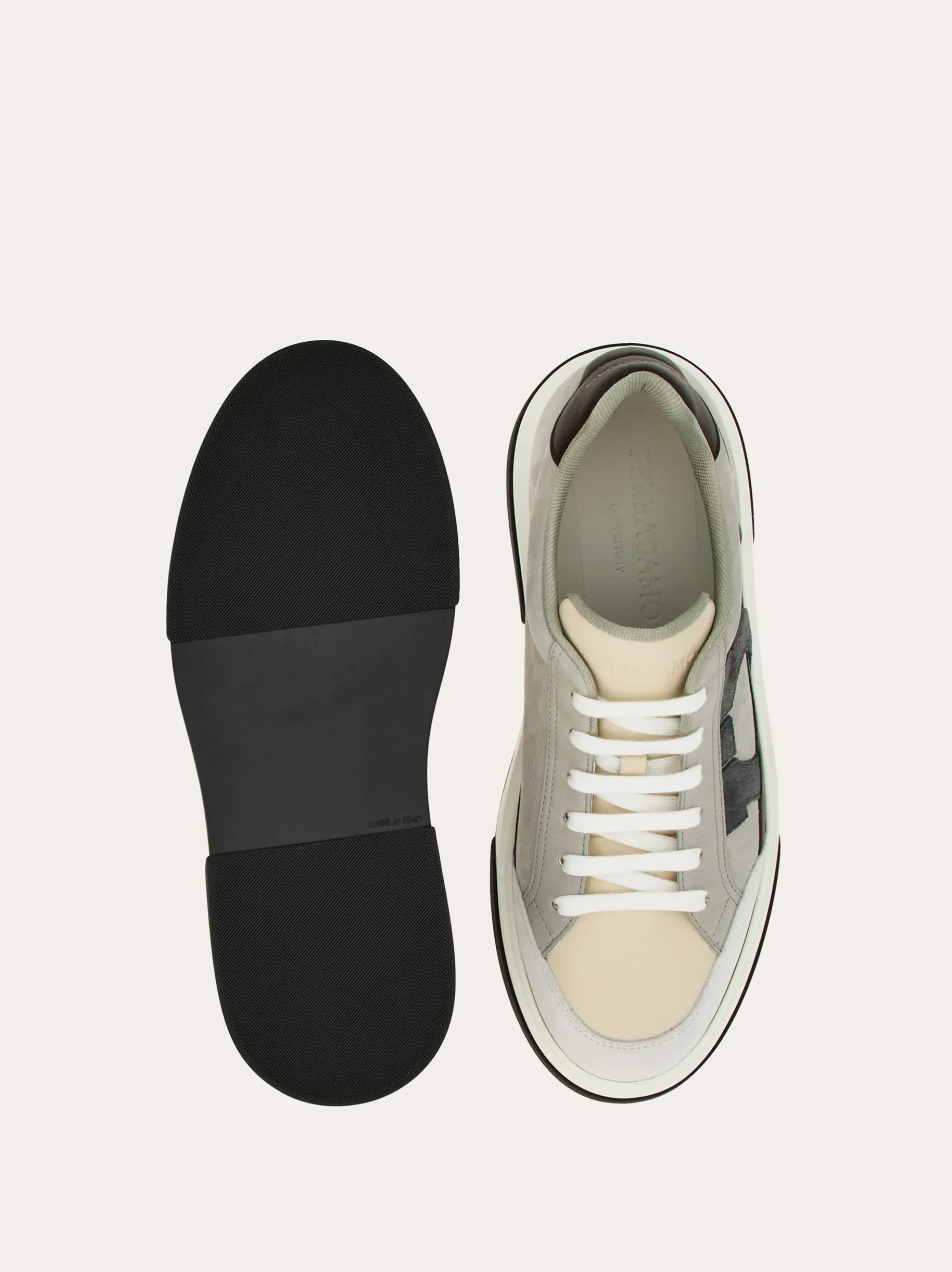 Low-top sneaker with Gancini detail - Men