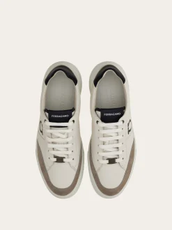 Low-top sneaker with Gancini detail - Men