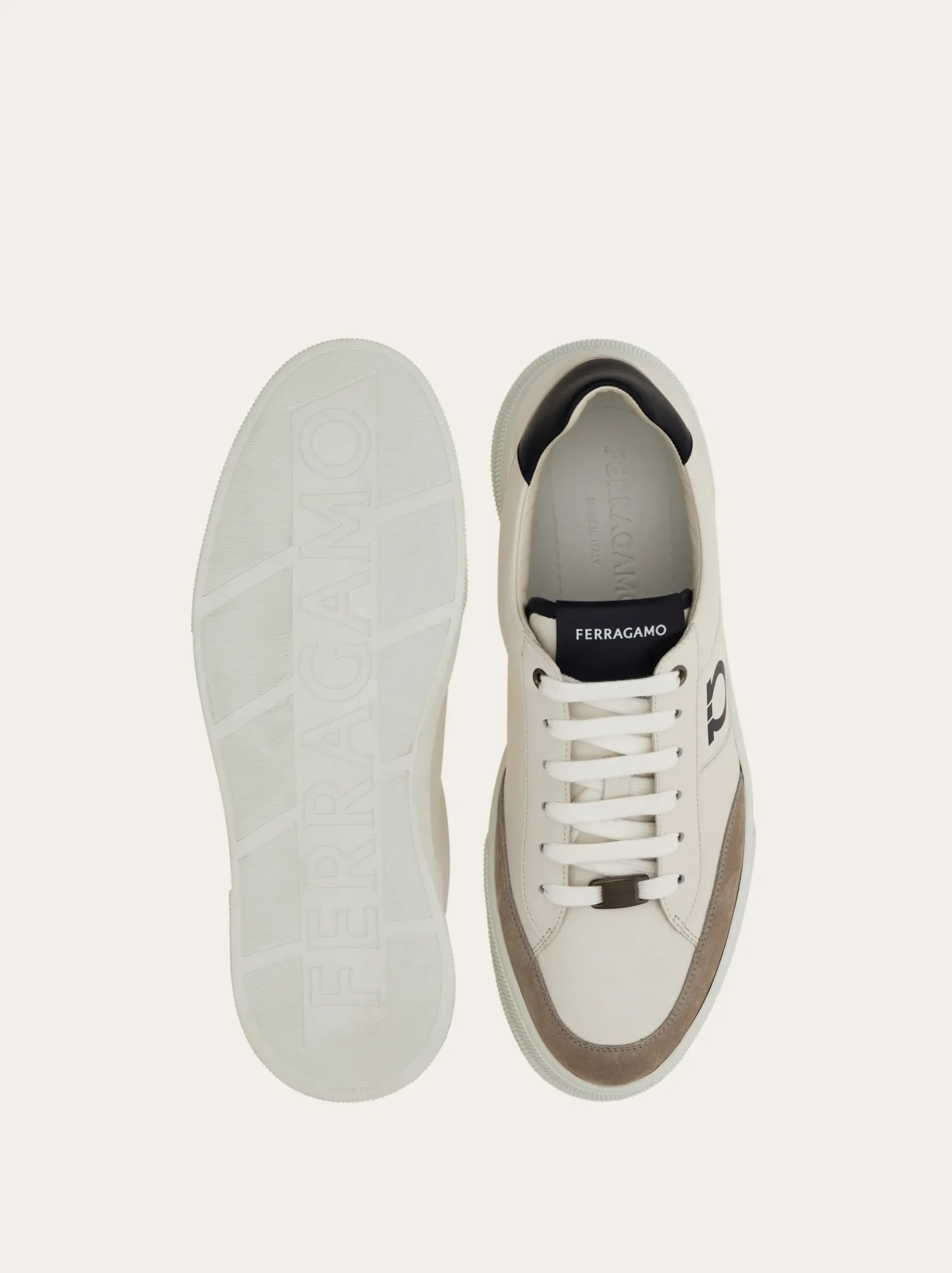 Low-top sneaker with Gancini detail - Men