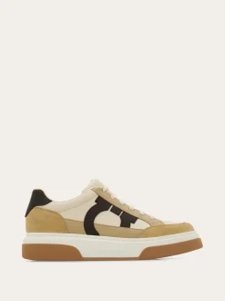 Low-top sneaker with Gancini detail - Men