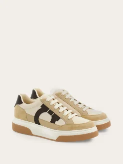 Low-top sneaker with Gancini detail - Men