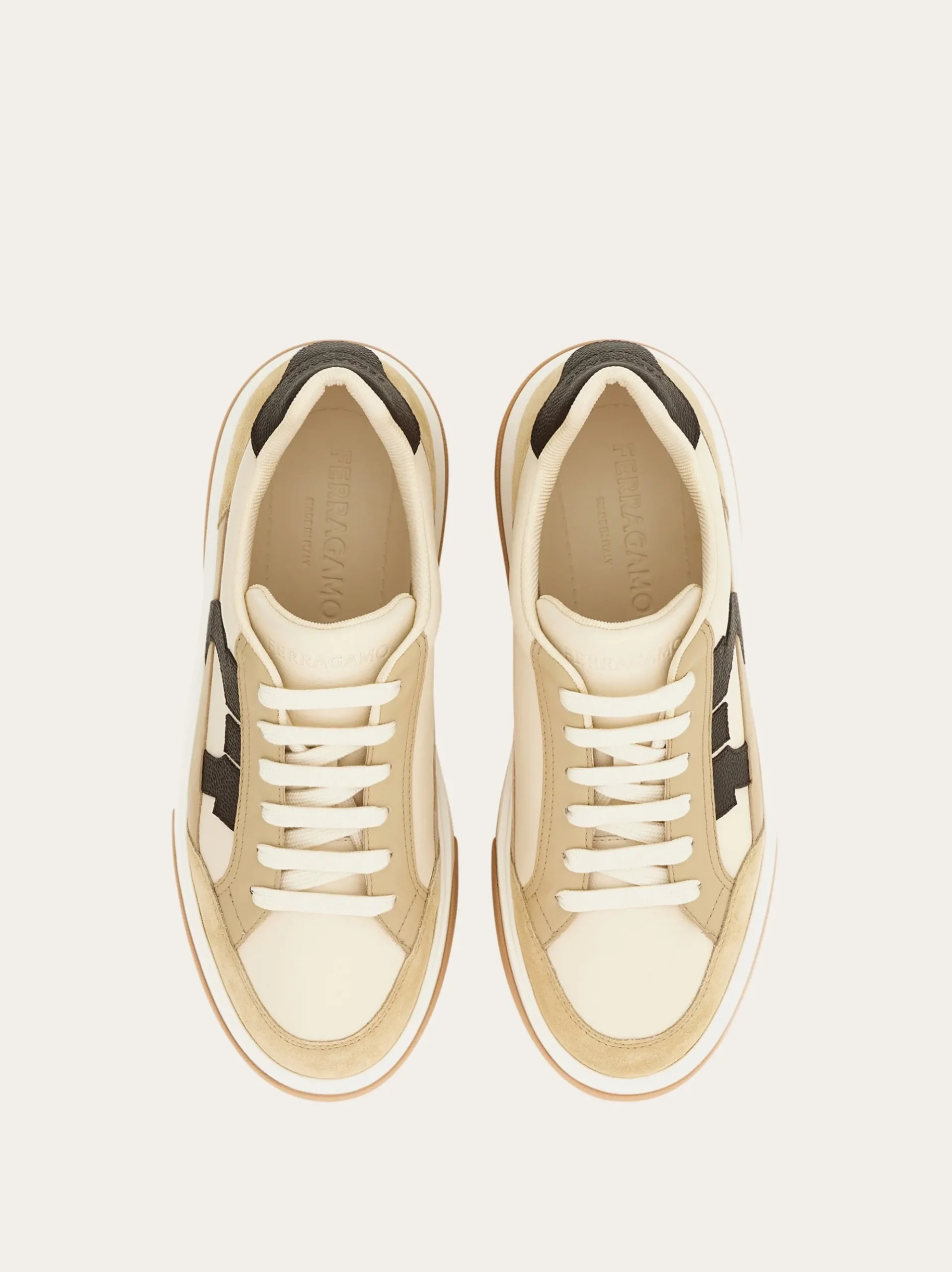 Low-top sneaker with Gancini detail - Men