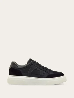 Low-top sneaker with Gancini detail - Men