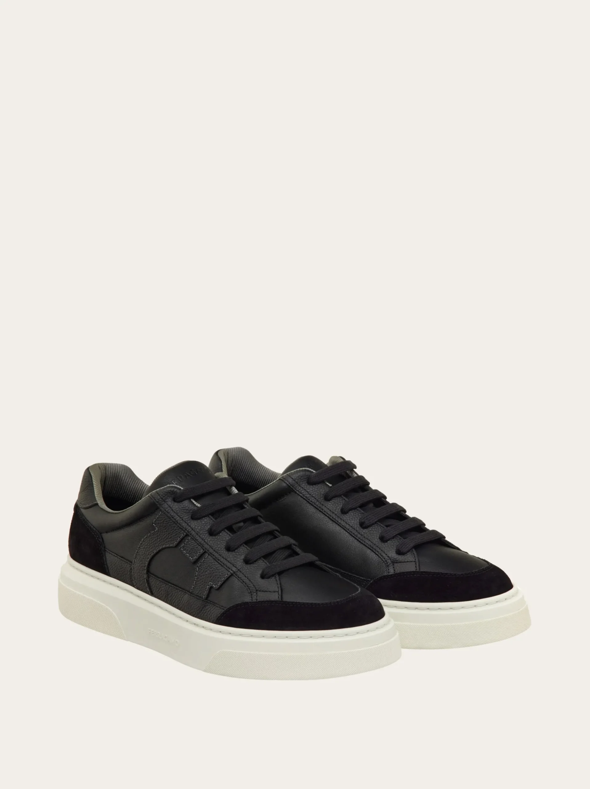 Low-top sneaker with Gancini detail - Men