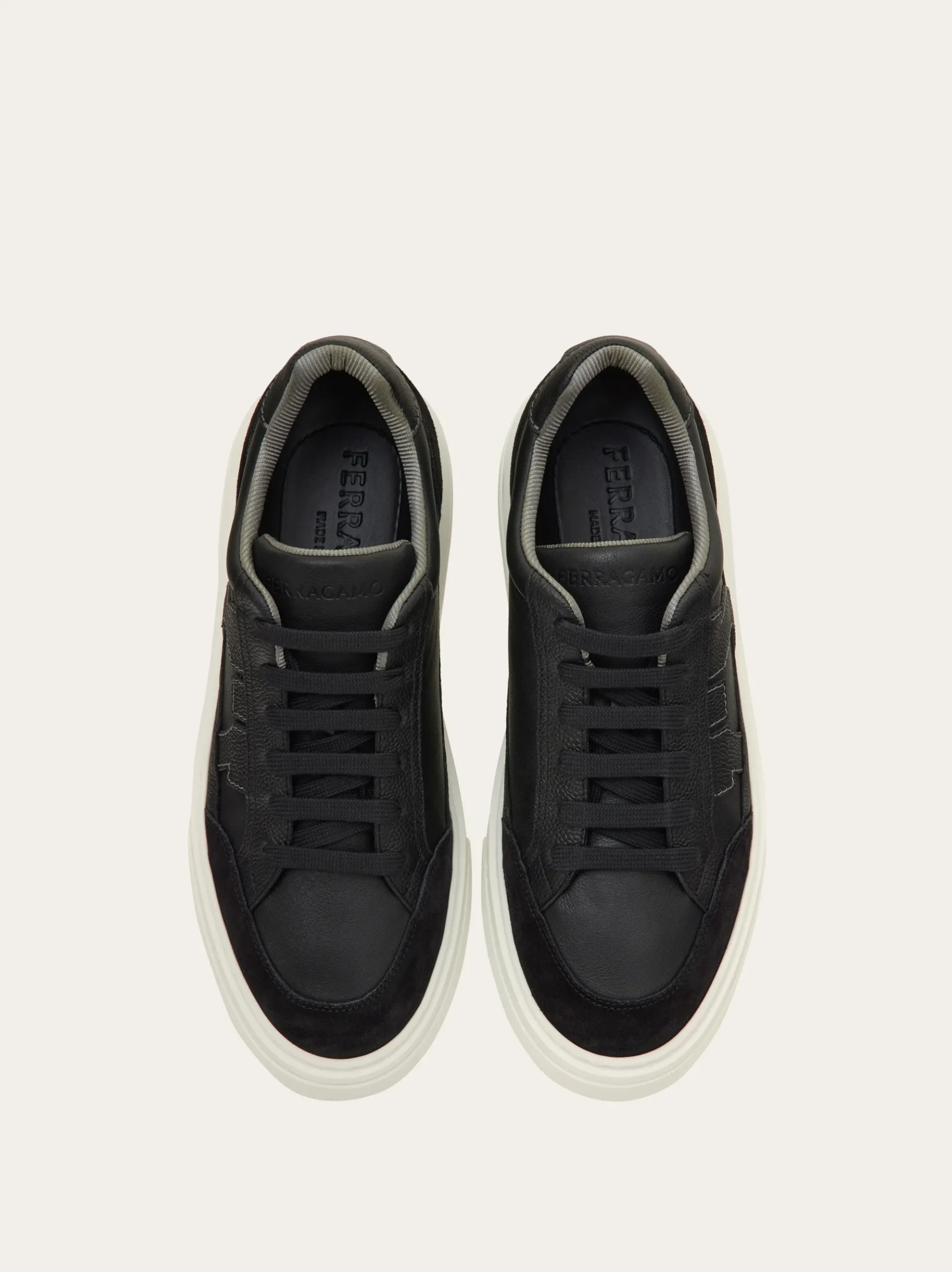 Low-top sneaker with Gancini detail - Men