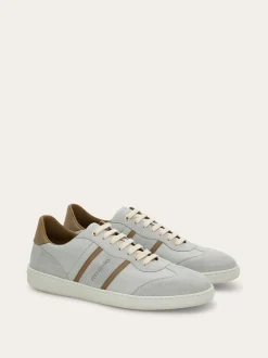 Low-top sneaker with signature detail - Men