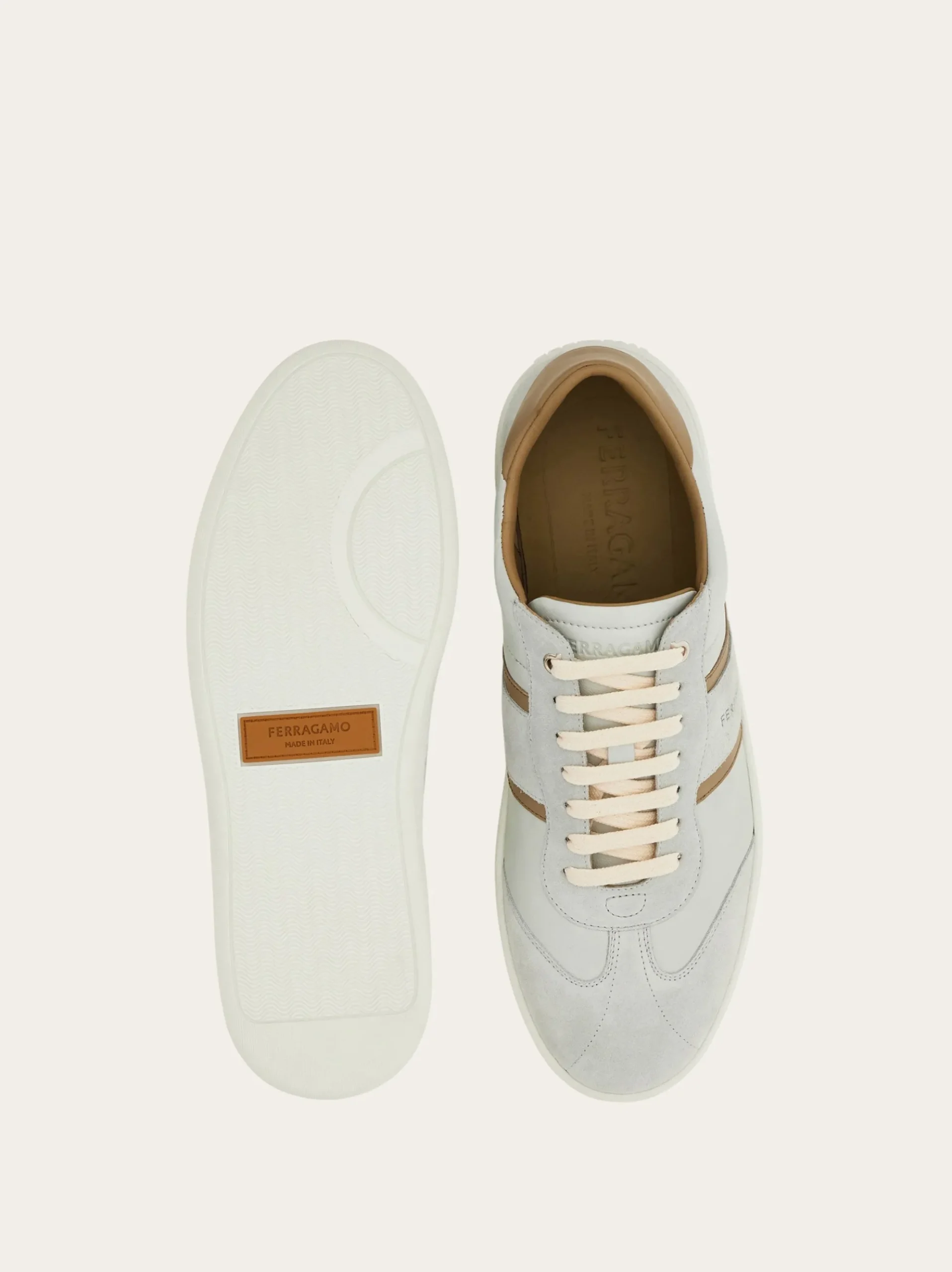 Low-top sneaker with signature detail - Men