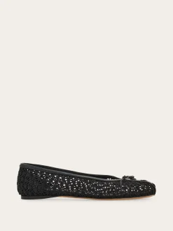 Macramé lace ballet flat - Women
