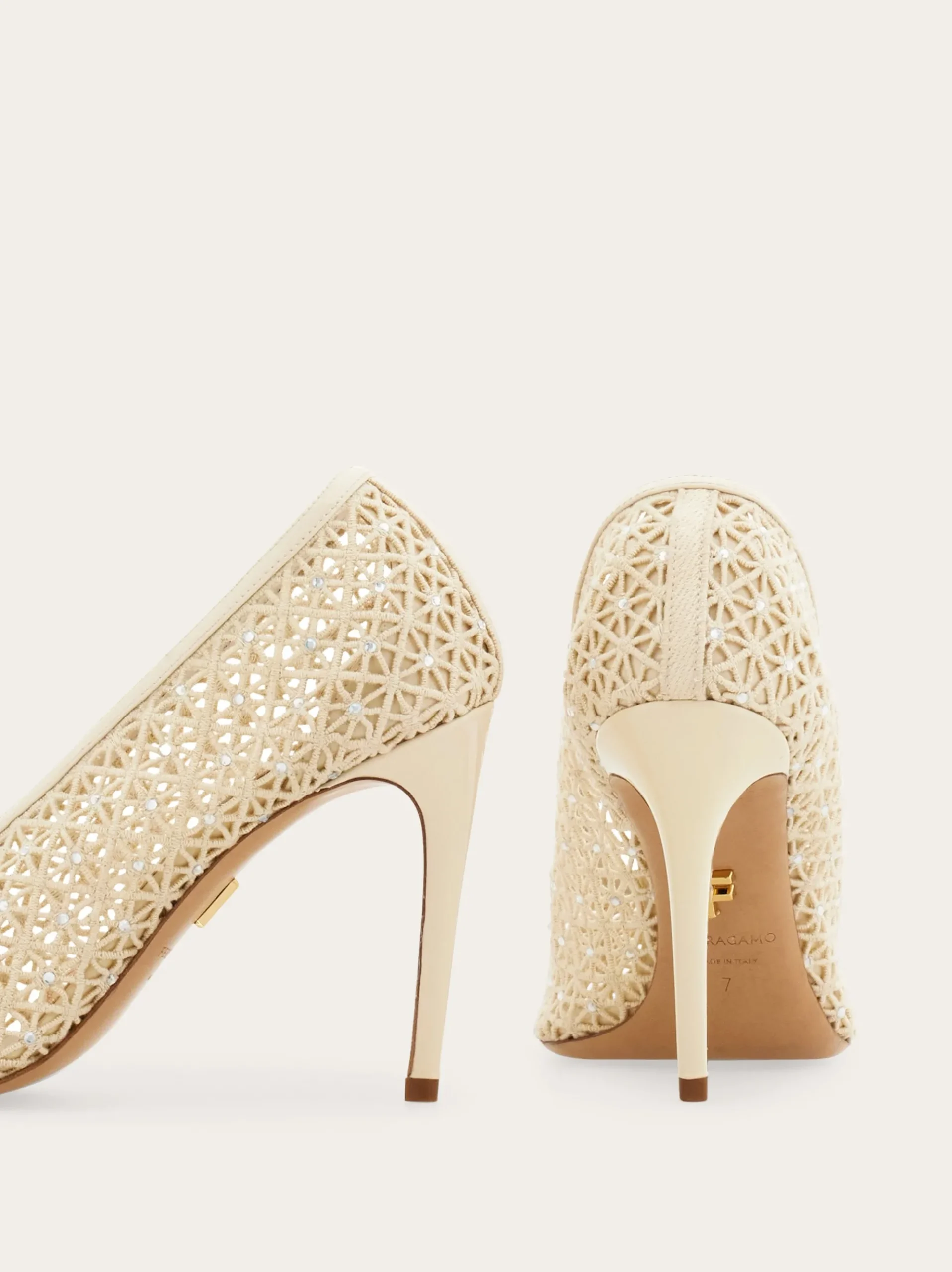 Macramé pump - Women