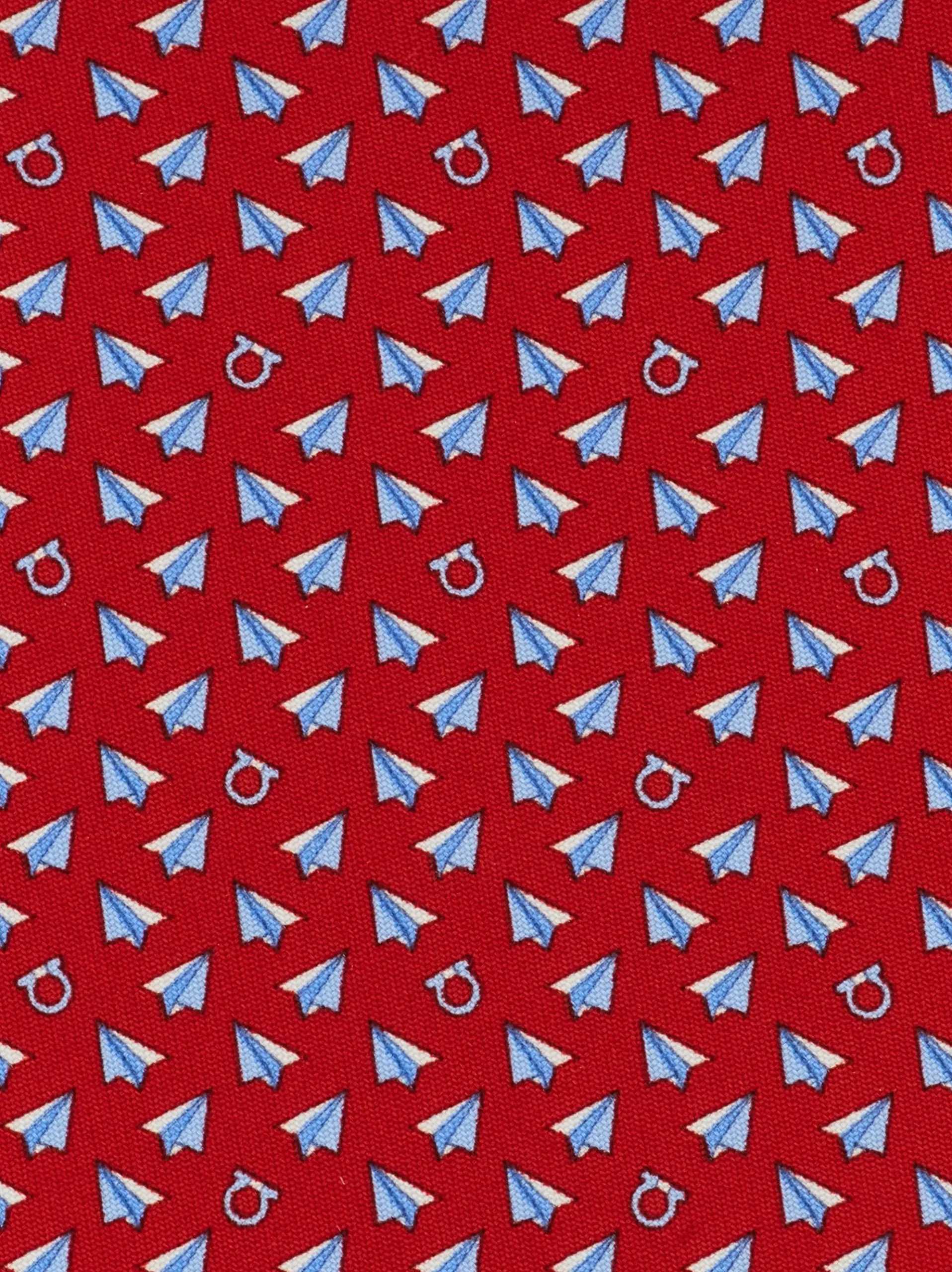 Mail print silk tie - Men