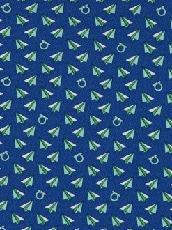 Mail print silk tie - Men