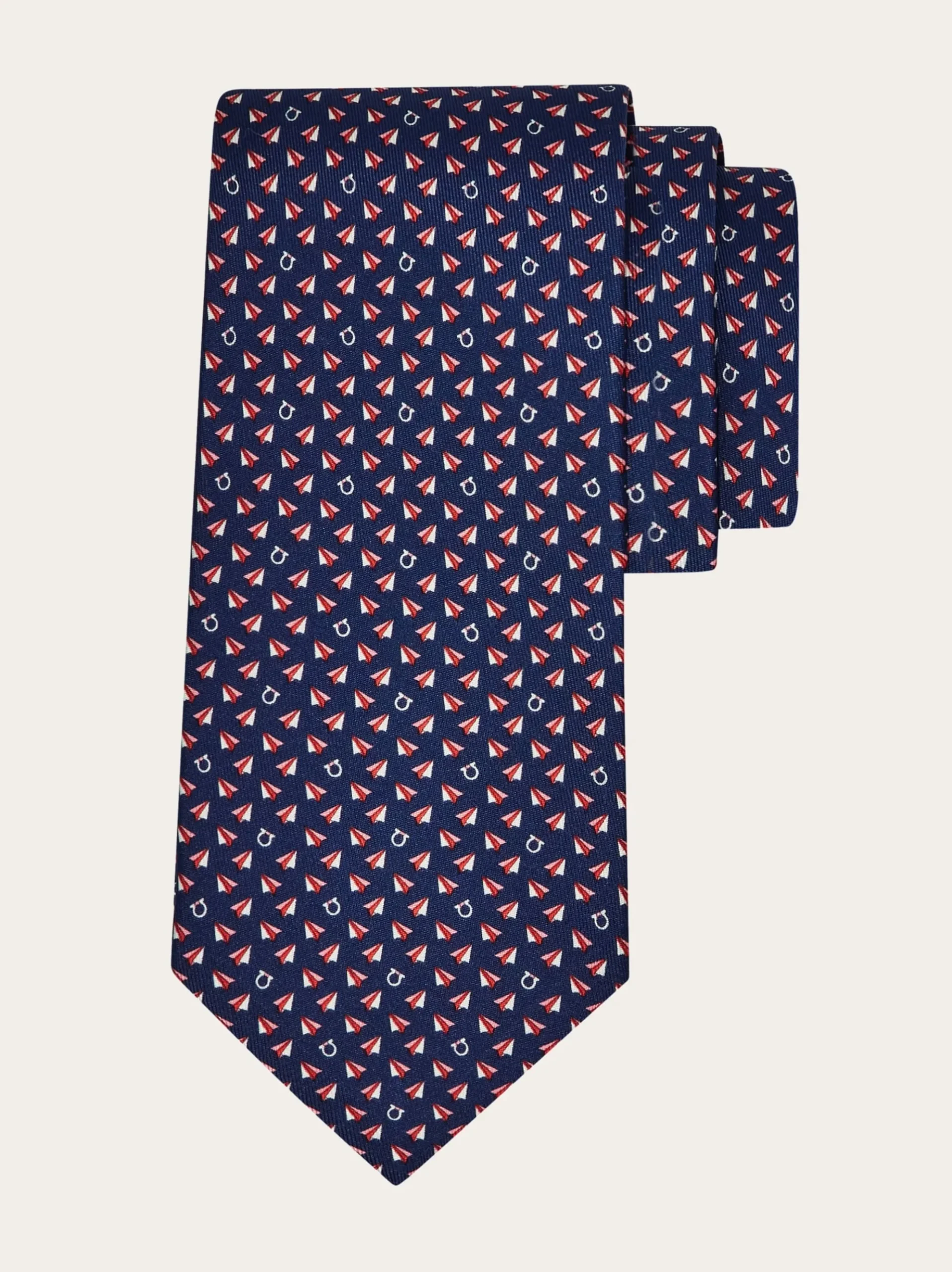 Mail print silk tie - Men