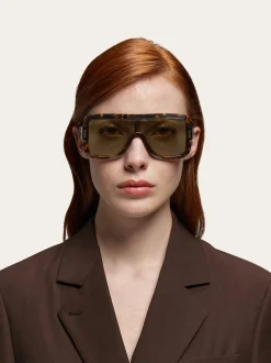 Mask frame sunglasses - Women