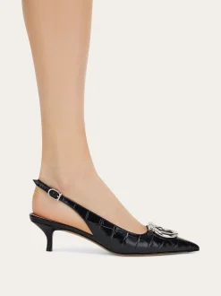 Maxi Gancini slingback - Women