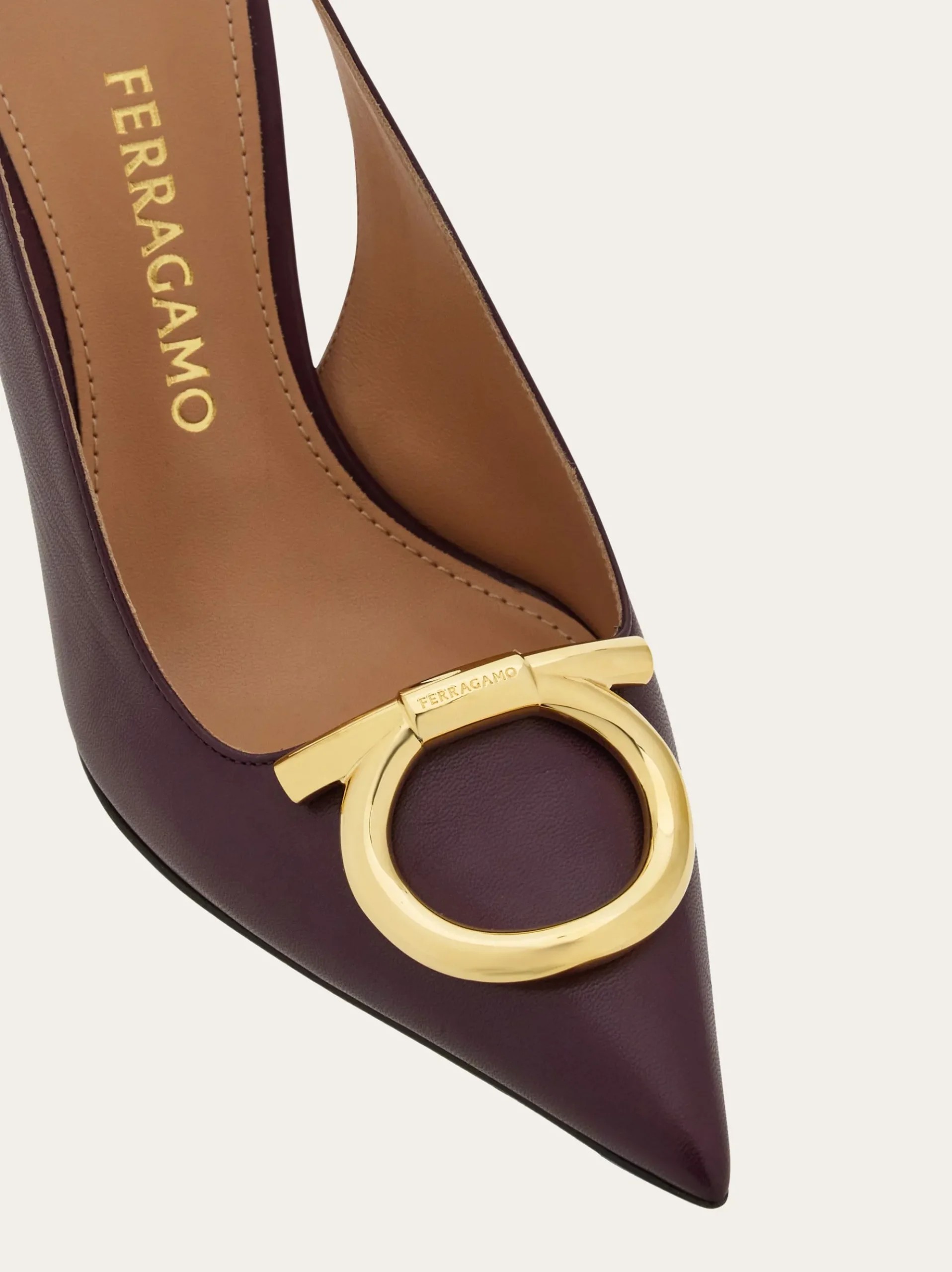 Maxi Gancini slingback pump - Women