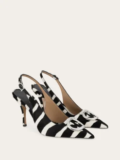 Maxi Gancini slingback pump - Women