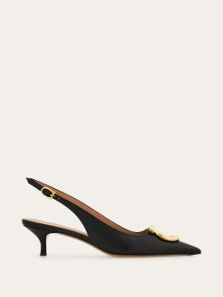 Maxi Gancini slingback pump - Women