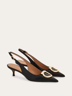 Maxi Gancini slingback pump - Women