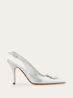 Maxi Gancini slingback pump - Women