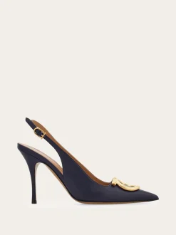 Maxi Gancini slingback pump - Women