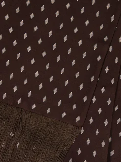 Micro Gancini print silk scarf - Men