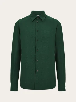 Micro-patterned shirt - Men