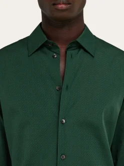 Micro-patterned shirt - Men