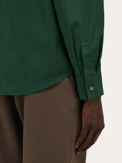 Micro-patterned shirt - Men