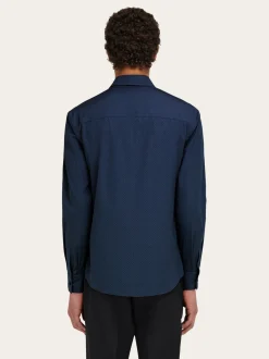 Micro-patterned shirt - Men